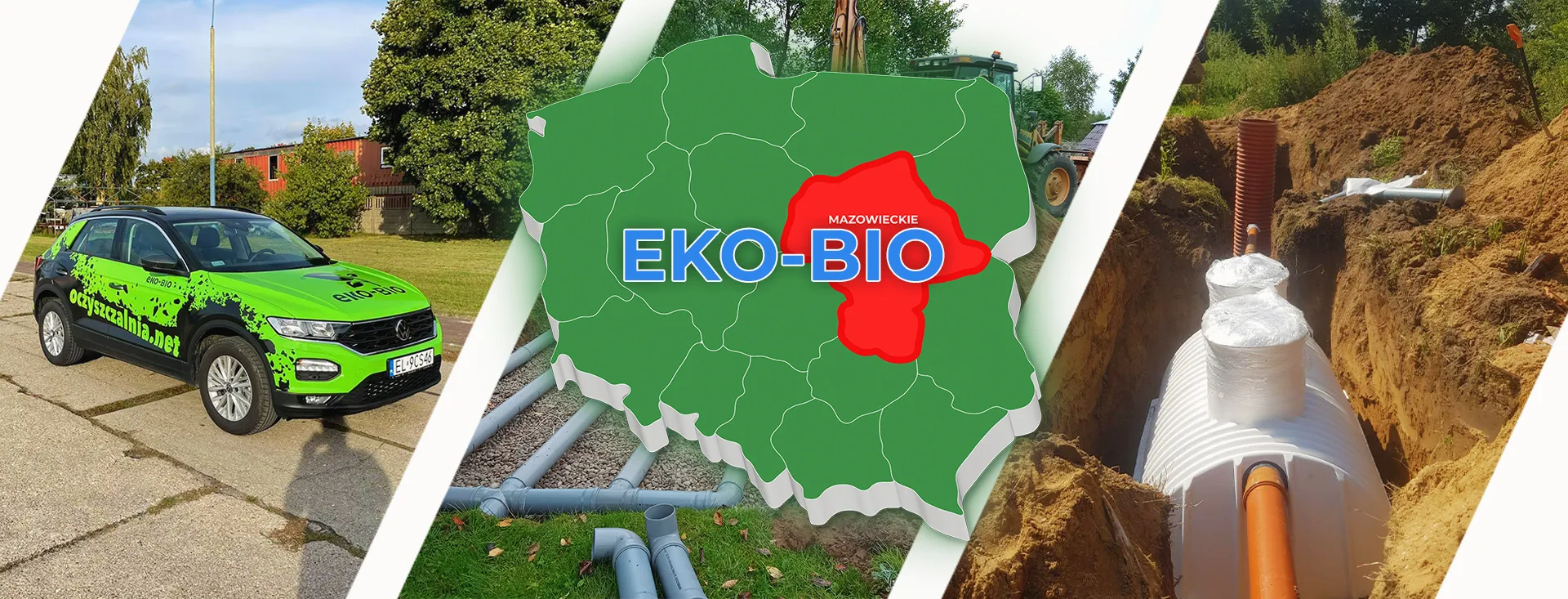 Website banner for EKO-BIO