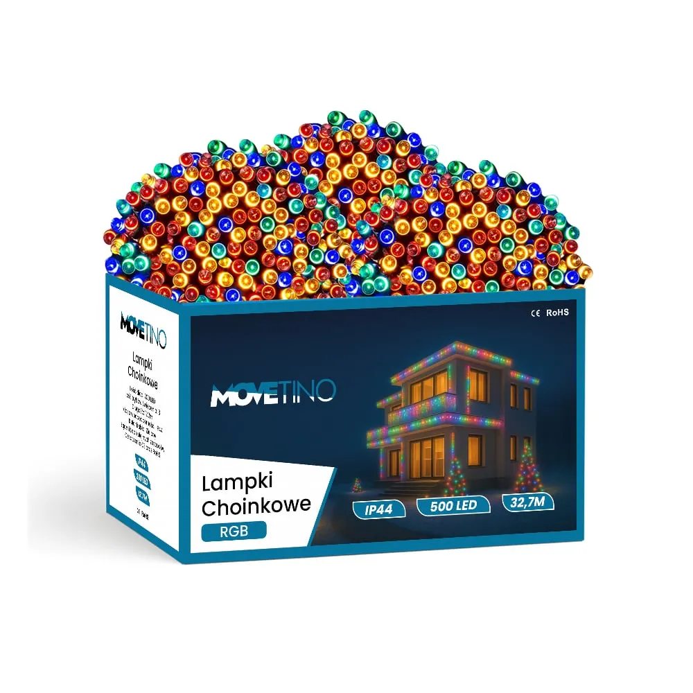 Movetino Christmas light packaging