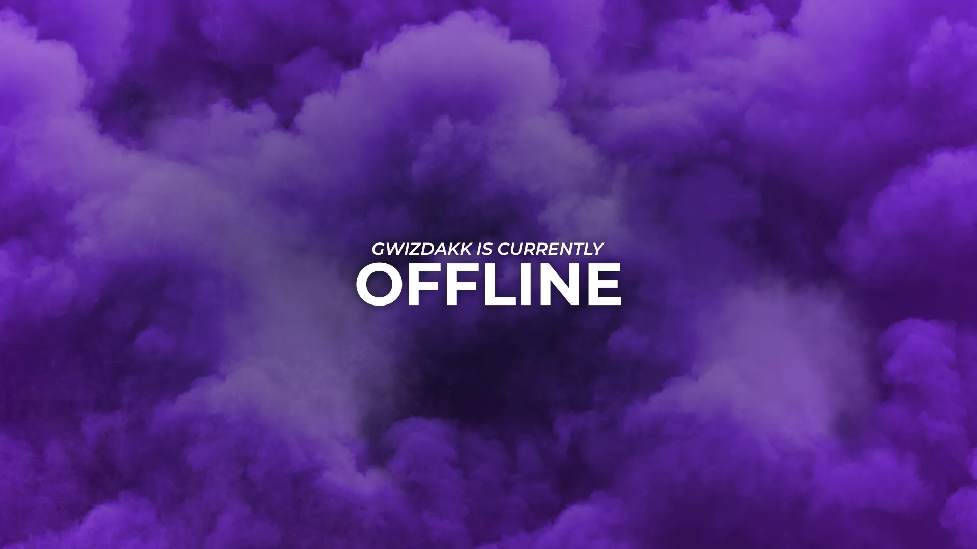 Gwizdakk Twitch overlay